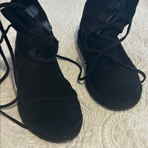 UGG Women's Black Lace-Up Boots